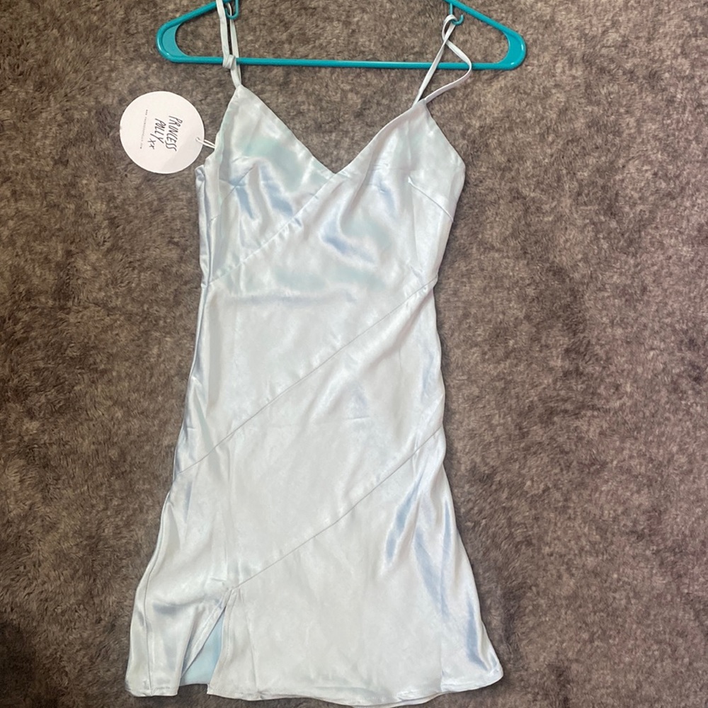 Blue Princess Polly Mini Dress